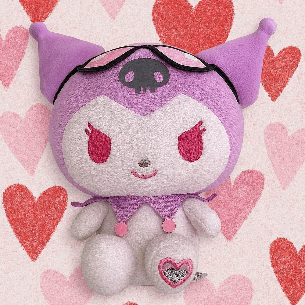 Sanrio Kuromi Plush - Purple and White